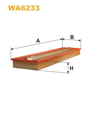 WIX FILTERS Ilmansuodatin WA6233